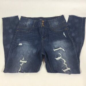 NOBO High Rise Sculpting Skinny Blue Jeans